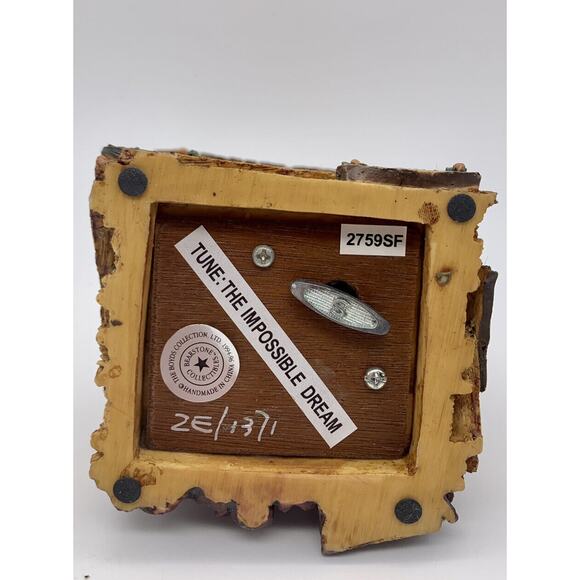 San Francisco Music Box Boyds Bears Bunny Rabbit Carrot Juice Farmstand Tested - Picture 9 of 11